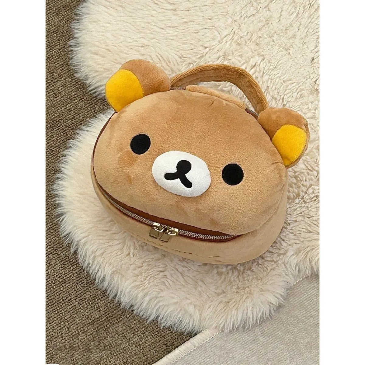 Plush Bear Makeup Bag