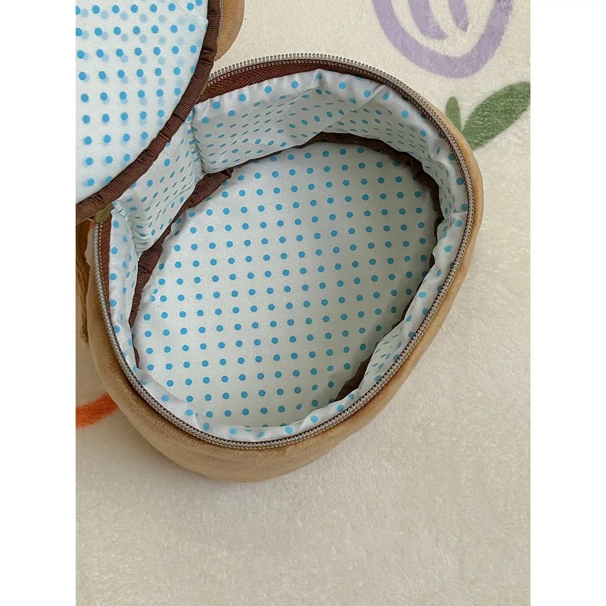 Plush Bear Makeup Bag